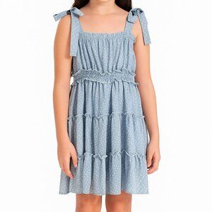 Girl's Rare Editions Tiered Dress, size 10